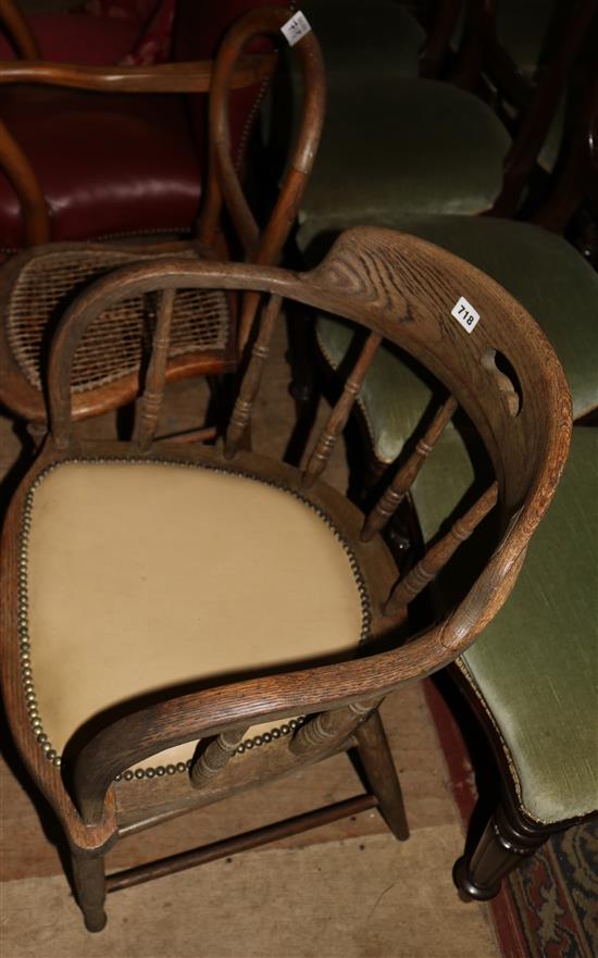 Elbow chair and another(-)